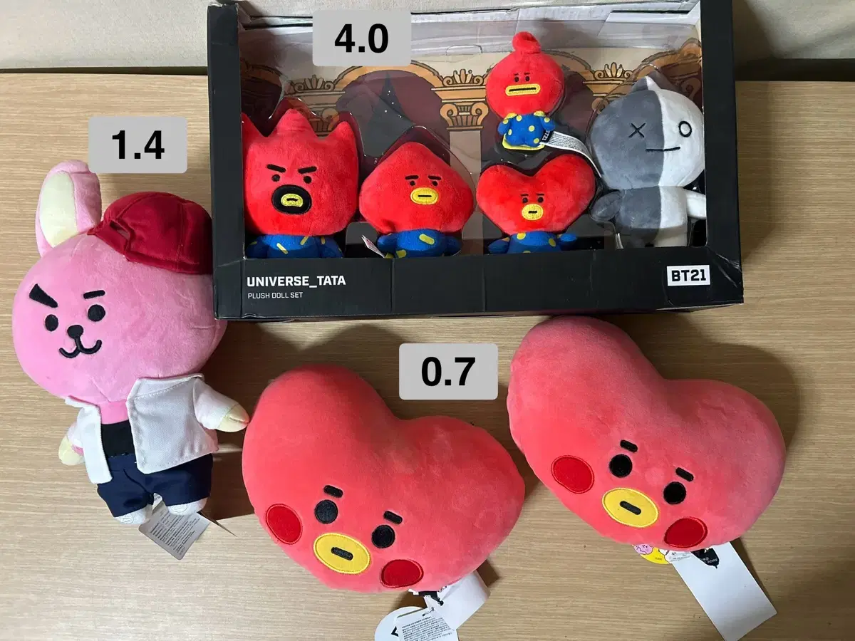 BT21 인형 쿠션 DOLL 가촉 family 방탄 bts 페밀리 스탠딩